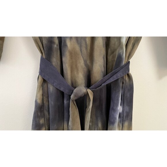 RAQUEL ALLEGRA TIE DYE ALEK BELTED DRESS S - Picture 3 of 9